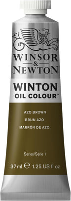 Winsor & Newton Winton Oil Color, 37ml Tube, Azo Brown - Image 12