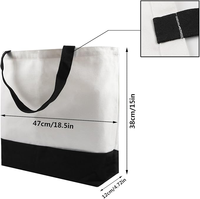 OKBA Sublimation Tote Bags, polyester tote bags - Image 3