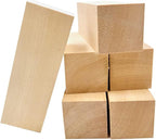 Thiecoc 6 Pcs Basswood Carving Blocks - Image 2