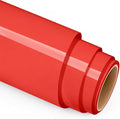 Red Heat Transfer Vinyl 12" x 10ft Red Iron On Vinyl by PrimeVinyl