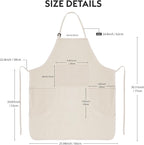 KEVIN&SASA CRAFTS Painting Apron - Image 2