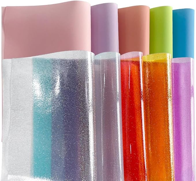 ONEART | Clear A4 Candy Color Jelly Vinyl Sheets - Image 4