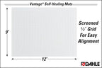 Dahle Vantage 10680 See-Through Premium Self-Healing Cutting Mat, 1/2" Grid - Image 3