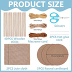 ACRNIGHEET Macrame Basket Weaving kit Weaving Kit - Image 2