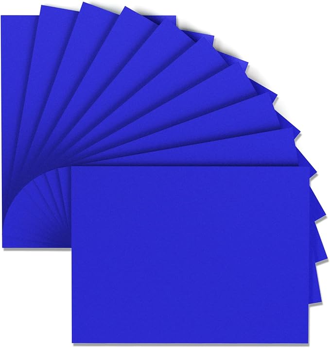 MEARCOOH Blue Foam Sheets Crafts 9x12 Inch 2mm Eva Color Craft Foam Paper by MEARCOOH