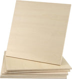 JEUIHAU 20 PCS 10 x 10 Inch Basswood Sheets, 1/4 Inch Thick Square Plywood - Image 8