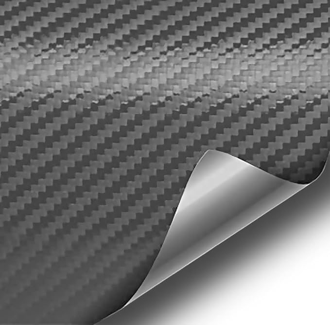 VViViD Craft 3D Carbon Fibre Textured Vinyl Sheet 1ft x 5ft by VVIVIDVINYL