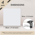 4 Pack Pre-Painted Colored Plywood Sheets, DIY Crafts, Models Making - Image 2