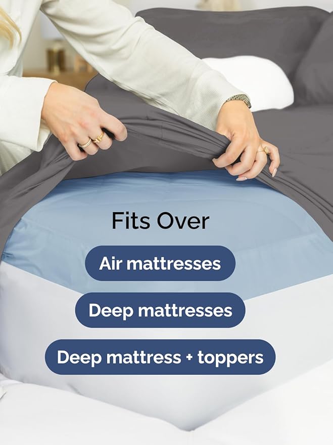 Extra Deep King Fitted Sheet - Image 6