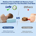 Adjustable Thin Memory Foam Pillow - Image 3