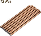 uxcell Mini Hot Glue Sticks for Glue Gun 11mm x 200mm Bronze Red 12pcs - Image 3