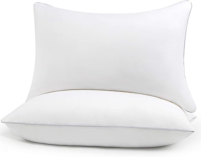 HIMOON Bed Pillows for Sleeping 2 Pack, Standard Size Cooling Pillows Set of 2 by HIMOON