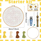 INFUNLY Sunflower Punch Needle Kit - Image 2