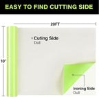 Neon Yellow Glitter HTV Heat Transfer Vinyl Roll 12inch x 20 ft - Image 2