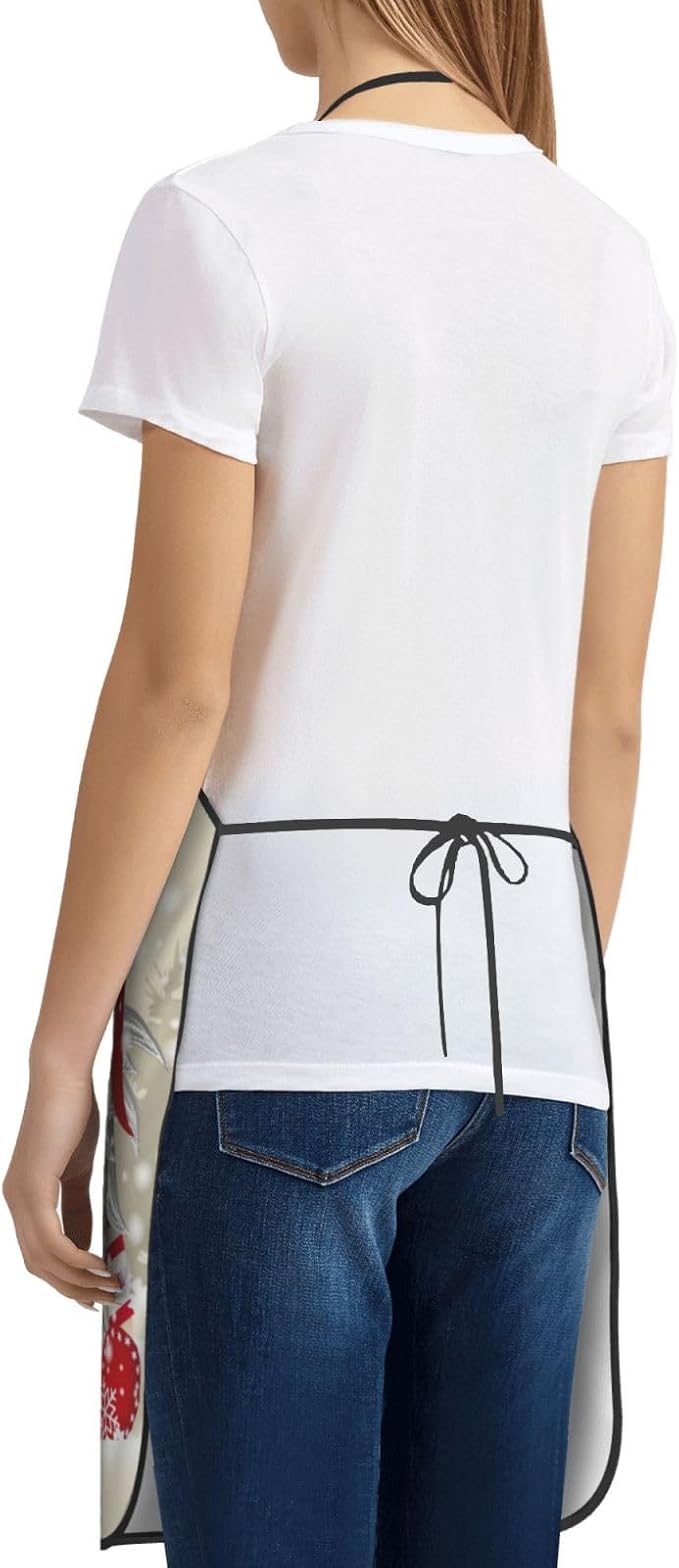 Apron Cooking Chef Work Shop Women Men Baking Decorations Painting Bbq Grilling - Image 5