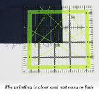 UOOU Quilting Ruler, Square Quilting Rulers Fabric Cutting Ruler Acrylic - Image 5