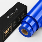 Sooez Permanent Vinyl -Blue Adhesive Vinyl Roll by Sooez
