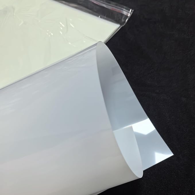 BANLTRE 18"x48" 5 Pieces Frosted Blank Stencil Translucent Acetate Mylar - Image 6