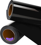 RENLITONG Black Heat Transfer Vinyl by RENLITONG