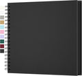 Yopih 10x10 Inch DIY Scrapbook Photo Album, Hardcover Kraft Paper Acid-Free by Yopih