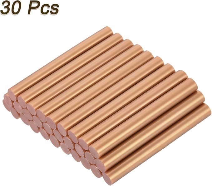 uxcell 30pcs Mini Hot Glue Gun Sticks 4-inch x 0.43-inch High Sticky Large Hot - Image 3