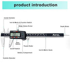 Kynup Digital Vernier Caliper, Caliper Measuring Tool, Outside Micrometer Dial - Image 5