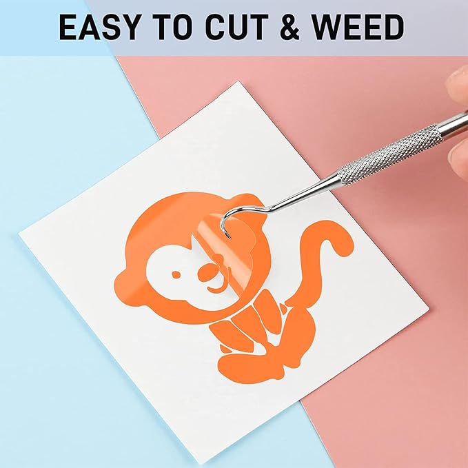 IModeur Glossy Orange Permanent Vinyl - Image 4