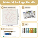 DOODLREAM Cartoon Dinosaur DIY Punch Needle Embroidery Kit - Image 2