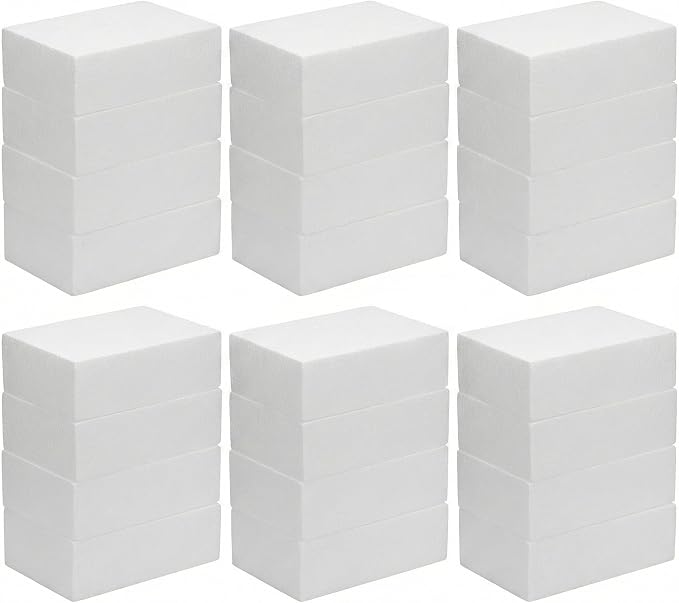 Silverlake 6x4x2 Craft Foam for Styrofoam Block Projects by SilverlakeCraftFoam
