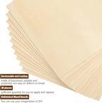 Riakrum Basswood Sheets Plywood Board Unfinished Wood Boards - Image 3