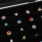 Wudygirl 7 Slots Ring Holder Organizer Box - Image 3