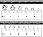 Onwon 288 Pieces SS34 / 7mm Clear Crystal Flat Back Brilliant Round Rhinestones - Image 4