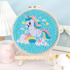 Punch Needle kit, Colorful Animal Punch Needle Kits - Image 2