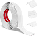 Wall Corner Protector Peel and Stick Corner Trim Molding Flexible Inside & Outside Wall Edge Guard Self Adhesive Moulding Trim for Edge Use, White, 2.3” W x 20’ L