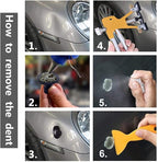 GLISTON 45pcs Paintless Dent Repair Tool Dent Puller Kit, Adjustable Width - Image 6