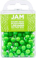 JAM PAPER Colorful Push Pins by JAMPaper