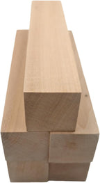 5PCS Basswood Carving Blocks, Whittling Wood Carving Kit, Unfinished Wooden by Unknown