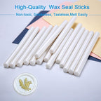 Wax Seal Stick, 15 Pieces Glue Gun Wax Seal Sticks - Image 2
