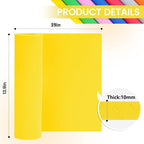 Do²ping Yellow Eva Foam Sheets Roll, 10mm EVA Craft Foam 39''x13.9'' High - Image 3