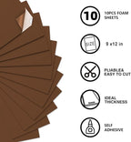 MEARCOOH Self Adhesive Foam Sheets - Image 2