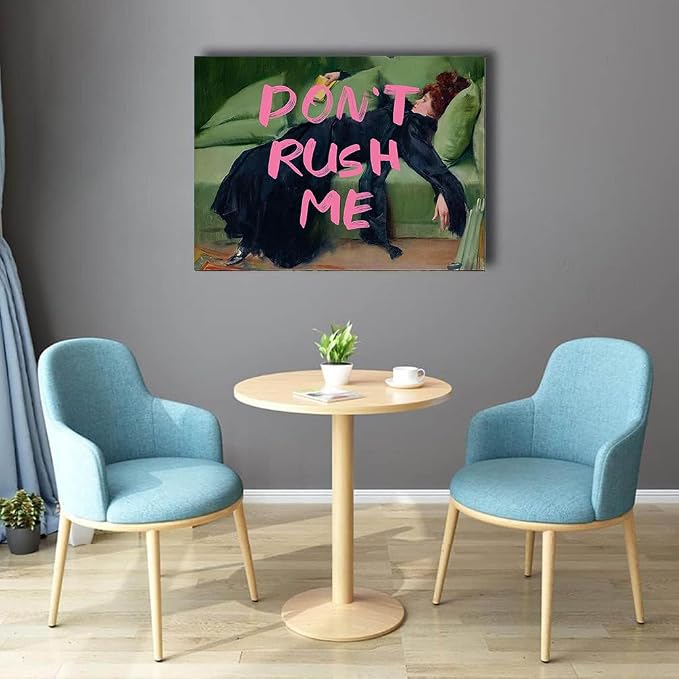 EIBEILI Diamond Art Kit for Adult-Don't Rush ME Diamond Painting Wall Decor | - Image 8