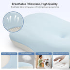 Cervical Pillow for Neck and Shoulder Support, Memory Foam Ergonomic Contour - Image 5