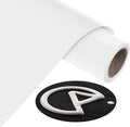 Aoder White Heavy Duty Puff Vinyl Heat Transfer by AoderDTFTransferFilm
