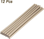 uxcell Mini Hot Glue Sticks for Glue Gun 7mm x 100mm Champagne Gold 12pcs - Image 3
