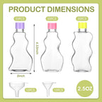 Mumufy 60 Pcs Plastic Sand Art Bottles - Image 6