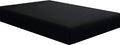 Sfoothome Black Fitted Sheet, 14 Inch Pocket Deep, Microfiber Sheets, Twin XL by Sfoothome