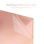 3 Pack Mirrored Acrylic Sheets, 16x12 Inch, 1/8 in Thick, Rose Gold | Plastic - Image 3