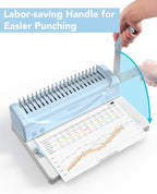 MAKEASY Binding Machine, Comb Binding Machines - Image 5