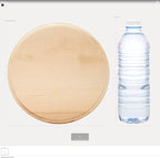 Unfinished Wooden Circles 8 inch, Charcuterie Board, by Woodpeckers - Image 2