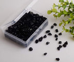 Natural Chip Stone Beads Black Obsidian Onyx 5-8mm About 400pieces Irregular - Image 3